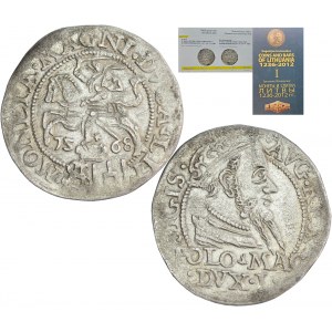 Sigismond II Auguste, Grosz na stopa polską 1568, Tykocin - ILLUSTRATED