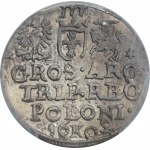Sigismund III Vasa, Trojak 1602, Krakow, reversed 2 - BEAUTIFUL
