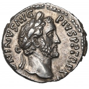 Římská říše, Antoninus Pius, Denár - COS IIII