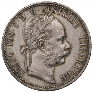 Austria, Franz Joseph, 1 florin 1873