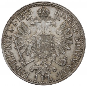 Austria, Franz Joseph, 1 florin 1873
