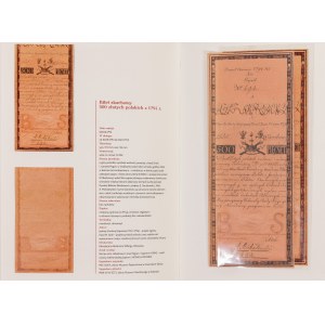 Katalog, Bilety skarbowe z czasów Insurekcji Kościuszkowskiej - Muzeum papiernictwa Duszniki Zdrój