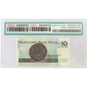 10 zloty 2012 AA - GDA 65EPQ