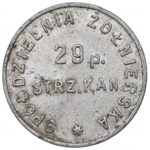 II RP, 1 złoty Spółdzielnia 29 Pułk Strzelców Kaniowskich, Kalisz