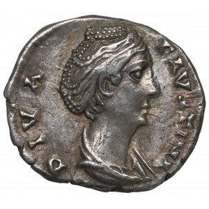 Roman Empire, Faustina Maior, Denarius