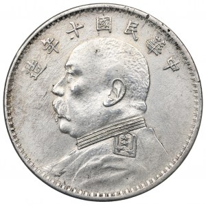 China, Republic, 1 dollar - Yuan Shikai 1921