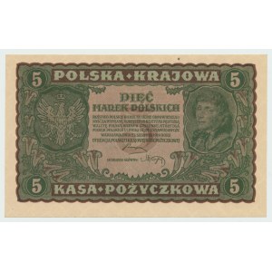 II RP, 5 marek polskich 1919 II SERIA CF
