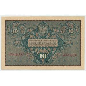 II RP, 10 marek polskich 1919 II Serja CC