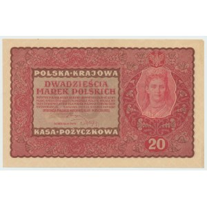 II RP, 20 marek polskich 1919 II SERJA C
