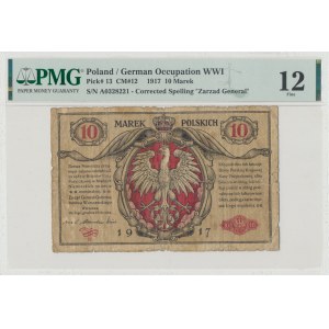 GG, 10 mkp 1916 Biletów - Generał
