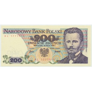 PRL, 200 złotych 1976 AL