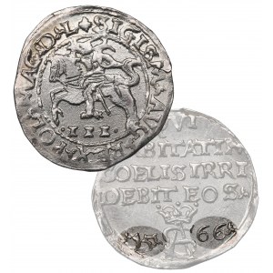 Sigismund August, 3 groschen 1566