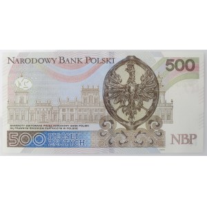 500 złotych 2017 - AK - RADAR