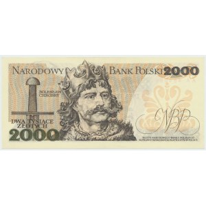 Polská lidová republika, 2000 zlato 1979 AA