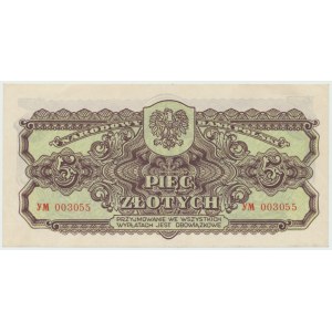 PRL, 5 gold 1944 YM ...owe - RARE !