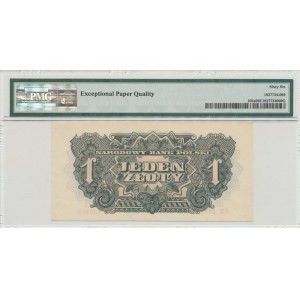 PRL, 1 złoty 1944 XM ...owym - PMG 66EPQ