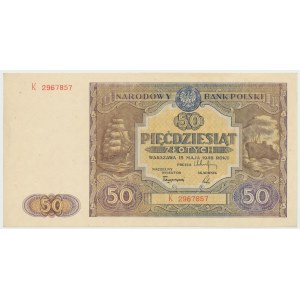 PRL, 50 złotych 1946 K