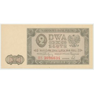 PRL, 2 złote 1948 BS