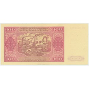 PRL, 100 zloty 1948 KN - RARE