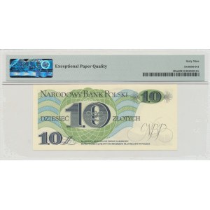 PRL, 10 złotych 1982 L - PMG 69EPQ