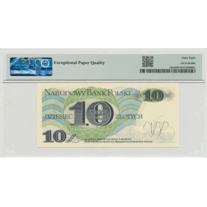 PRL, 10 Zloty 1982 G - PMG 68EPQ