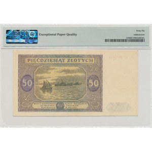 PRL, 50 zloty 1946 M - PMG 66EPQ