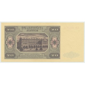 PRL, 20 zl. 1948 CZ - RARE