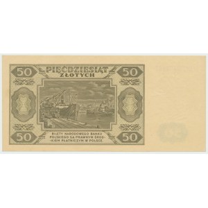 PRL, 50 złotych 1948 DC - RZADKOŚĆ