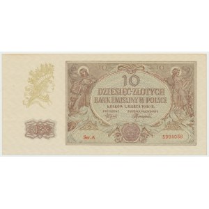 GG, 10 złotych 1940 A