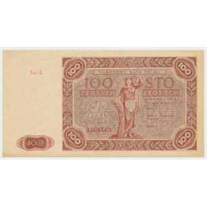 PRL, 100 złotych 1947 G
