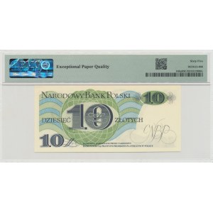 PRL, 10 złotych 1982 M - PMG 65EPQ