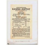 Casino-Sopot, Regelbuch und Roulettekarte