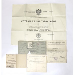 II RP, Zestaw dokumentów ppor. Czesław Tabaczyński