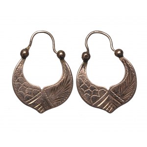 Russie, Boucles d'oreilles or