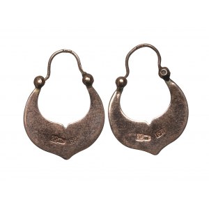 Russie, Boucles d'oreilles or