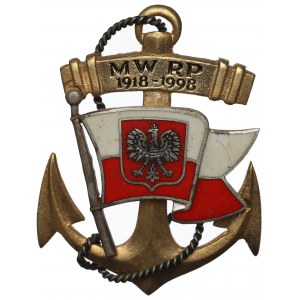 III RP, Odznaka 80-lecia Marynarki Wojennej 1998