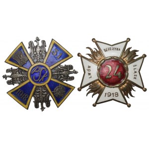 II RP/PRL, Zestaw kopii odznak - A.Panasiuk