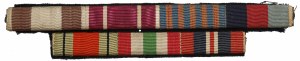 PSZnZ, Spangled ribbons of a cavalier of the Order of Virtuti Militari