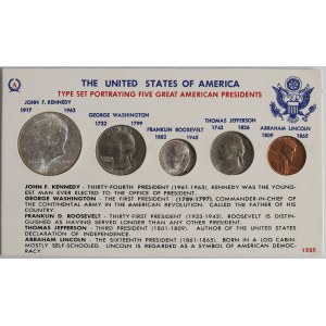 USA, Set menniczy 1964-65