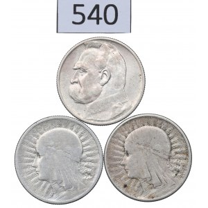 II RP, Set of 2 Gold 1932-34