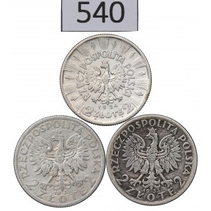 II RP, Set of 2 Gold 1932-34