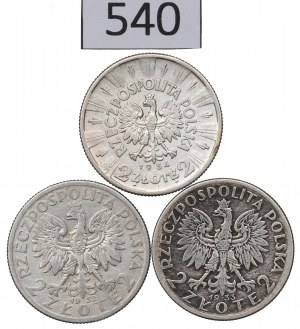 II RP, Set of 2 Gold 1932-34