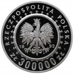 III Republic of Poland, 300.000 zloty 1993