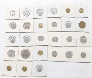 People's Republic and Third Republic, Set of coins that are mostly mint destructs