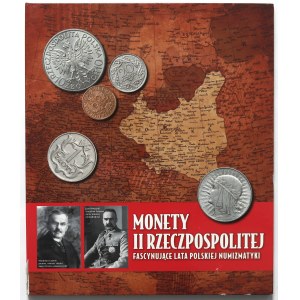 Second Republic, Set of coins and banknotes in a dedicated album 1 penny-10 zlotys