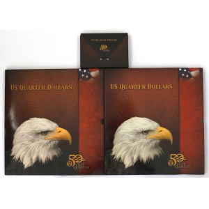 USA, Quarter Dollars Set