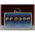 III RP, Zestaw medali i 2 złote 2005 Jan Paweł II