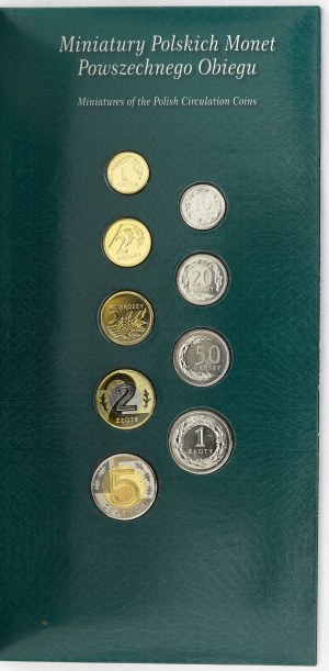 Miniatures of Polish Coins of General Circulation 2008.