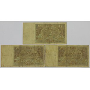 II RP, 10 złotych 1926 - zestaw 3 egz.