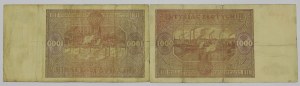 PRL, 1,000 zloty 1946 - set of 2 copies.